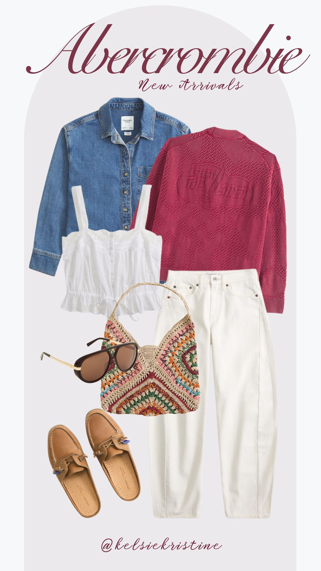 Abercrombie | New Arrivals | A&F | A&F Outfit Ideas | Sperry | Sperry Collab | Summer Vibes | Spring Outfits | Mom Outfit Inspiration | Mid-Size Abercrombie Picks | Mid-Size Outfit |  

 #LTKootd #LTKMidsize #LTKTravel