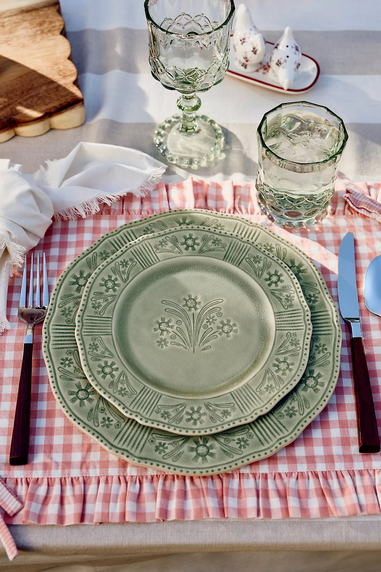 Aster Portuguese Side Plates, Set of 4 | Anthropologie (US)