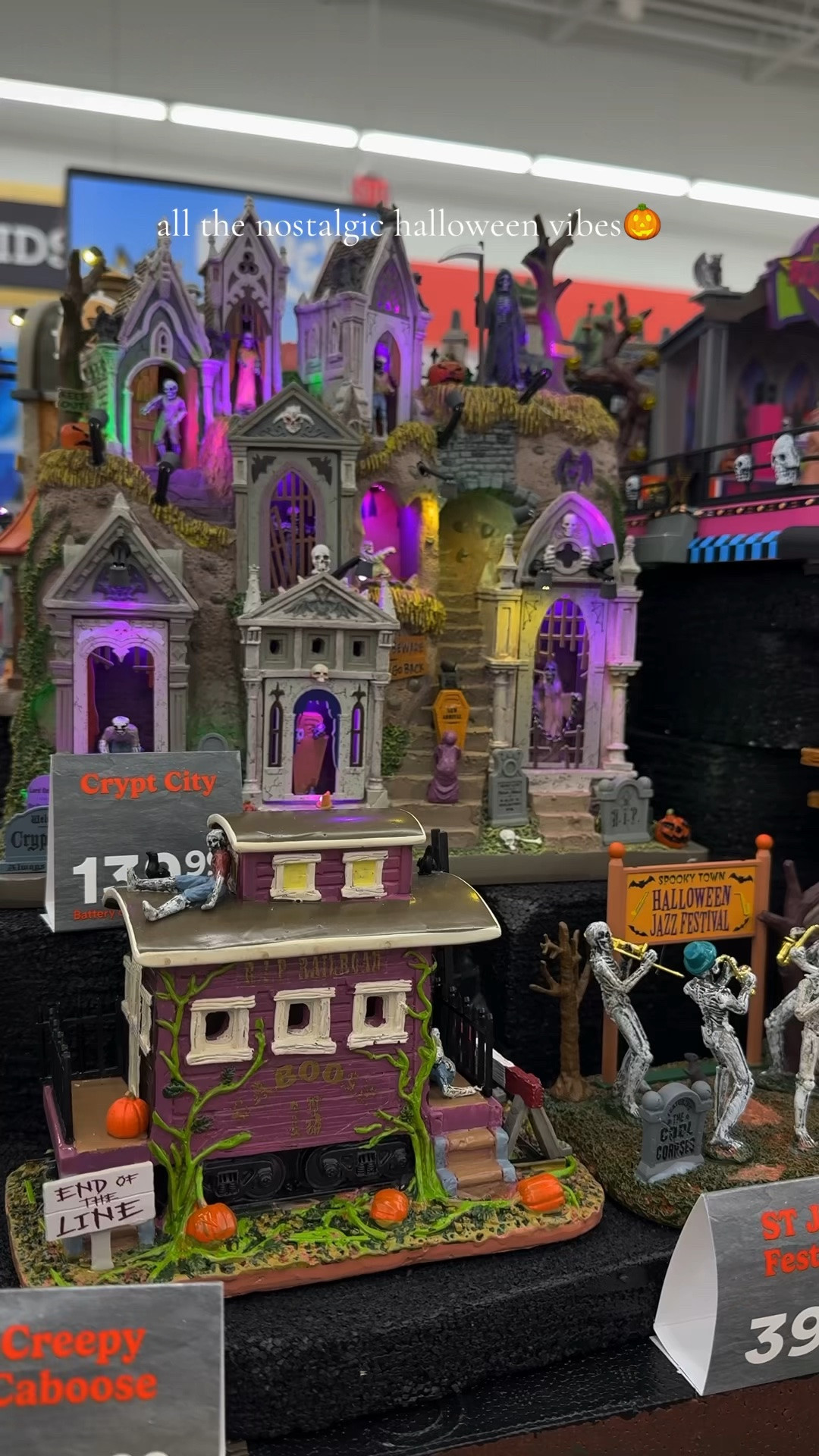 Michaels Lemax halloween village, Lemax spooky town, Halloween decor, Michaels halloween, spooky season

#LTKSeasonal #LTKHome