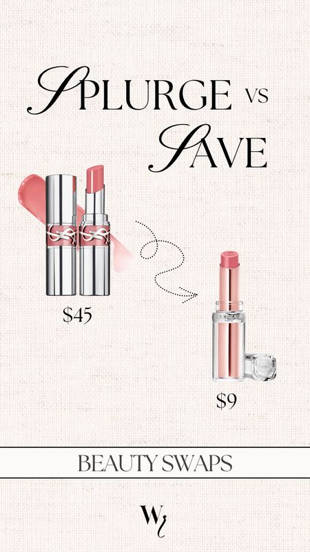Splurge vs save beauty swaps 

#LTKbeauty #LTKfindsunder50 #LTKxSephora