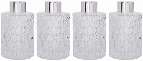 Hosley Set of 4 Glass Diffuser Bottles 4 Inch High. Ideal for Use with Essential Oils Replacement... | Amazon (US)