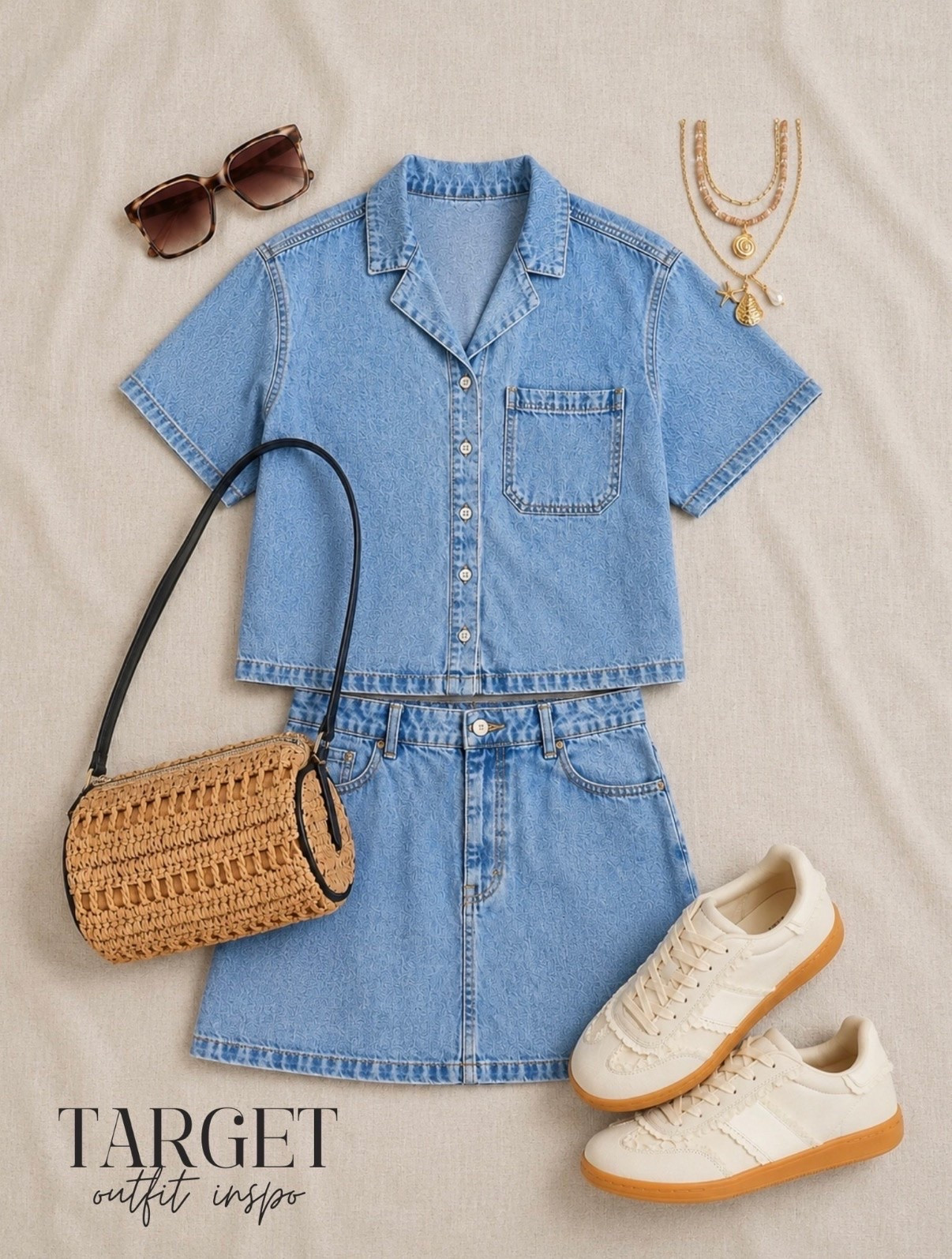 🤍 Denim on denim outfit inspo from Target 👀

#LTKootd #LTKgrwm #LTKdayinmylife