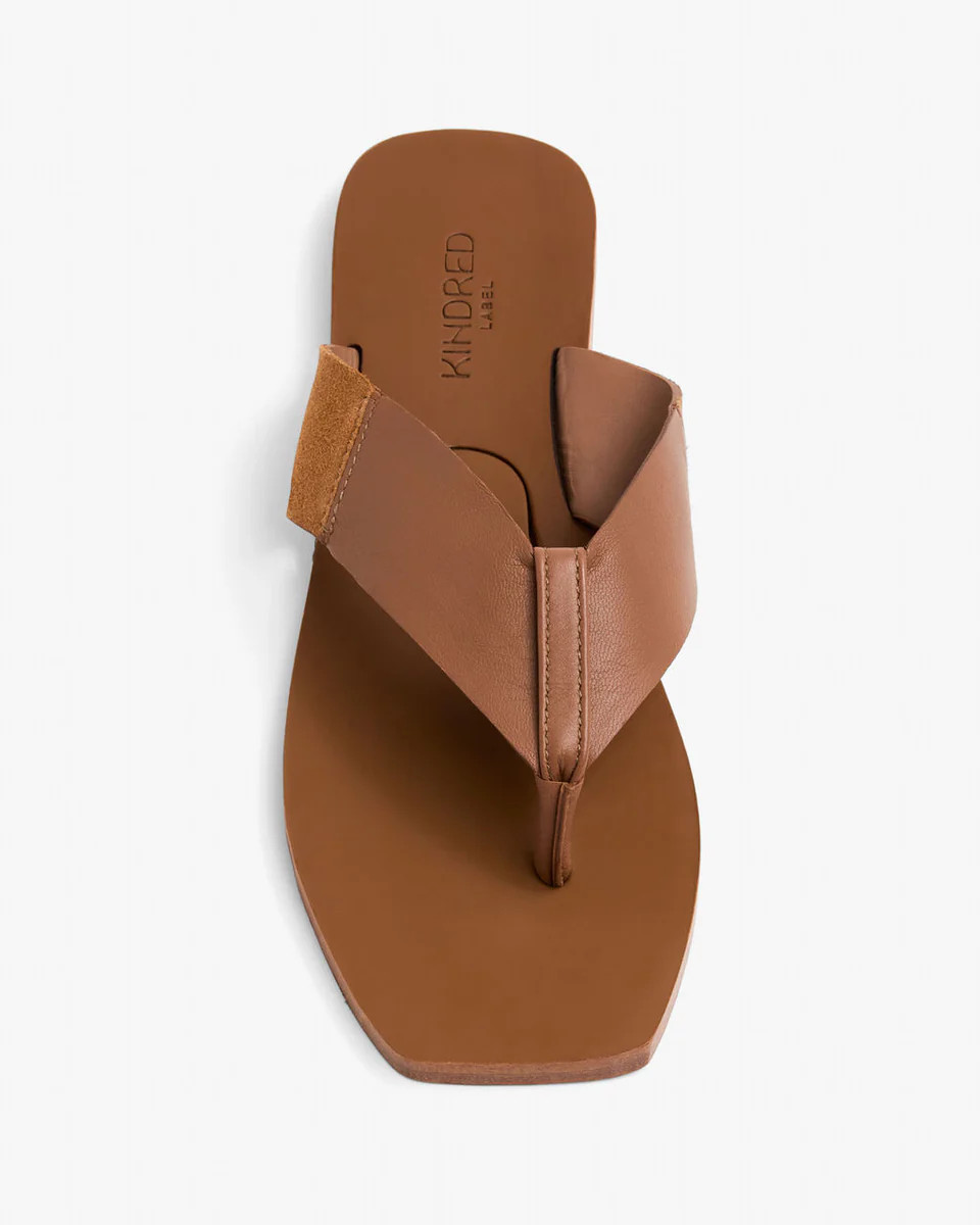 Hannah Thong Espresso | Kindred Label