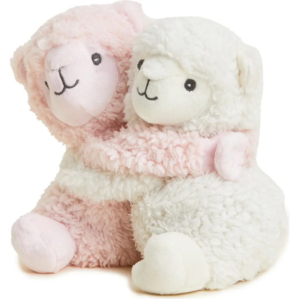 Warmies Llama Hugs Plush Toy in Pink/white at Nordstrom, Size Small | Nordstrom