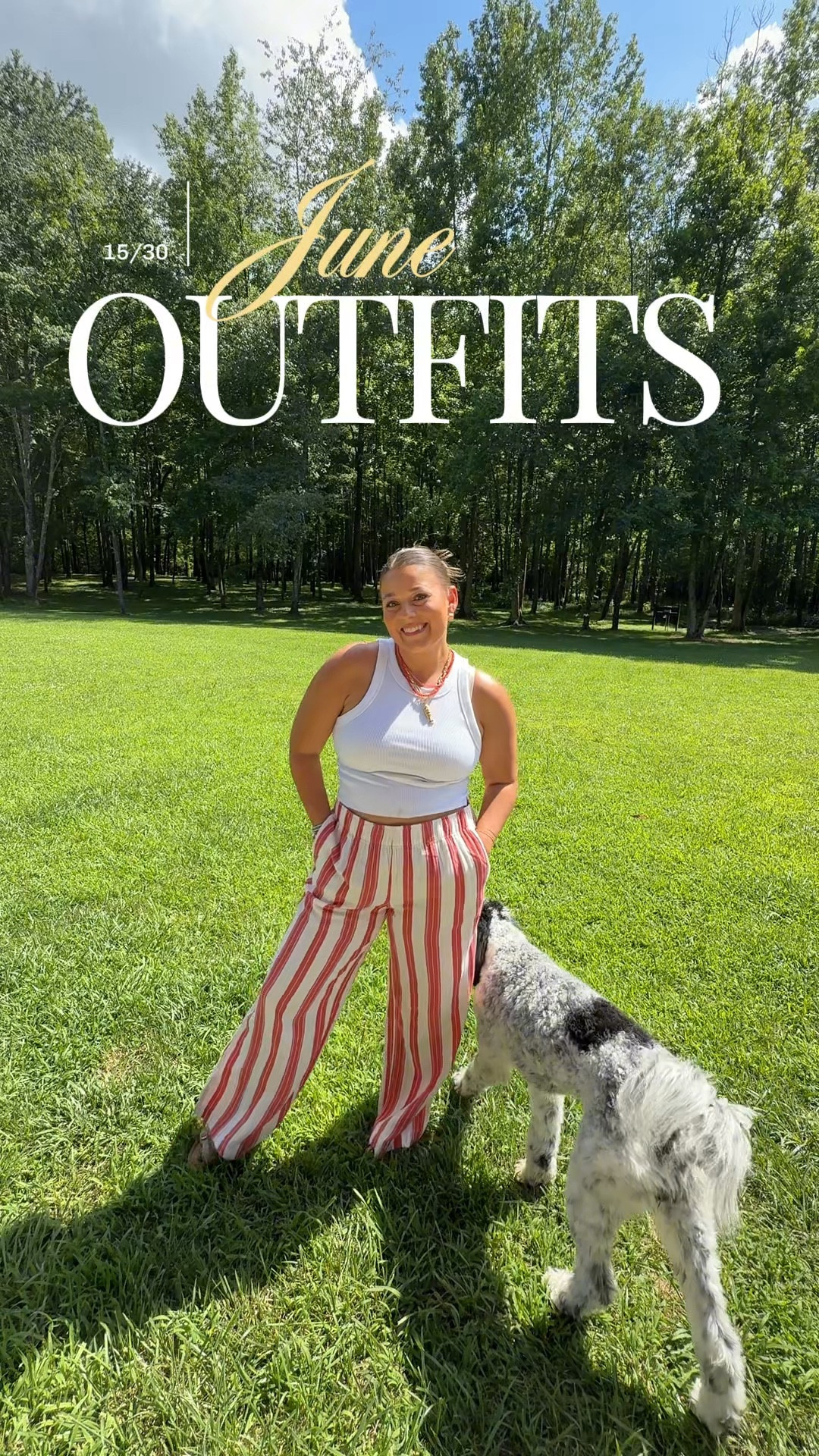 Easy summer outfit featuring my new favorite linen pants from Old Navy!! 

#LTKMidsize #LTKFindsUnder50 #LTKSaleAlert