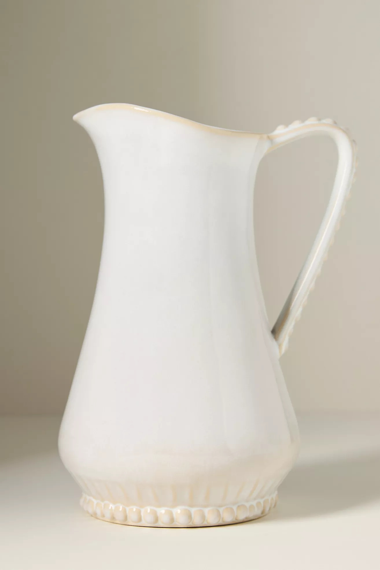 Lyon Portuguese Stoneware Pitcher | Anthropologie (US)