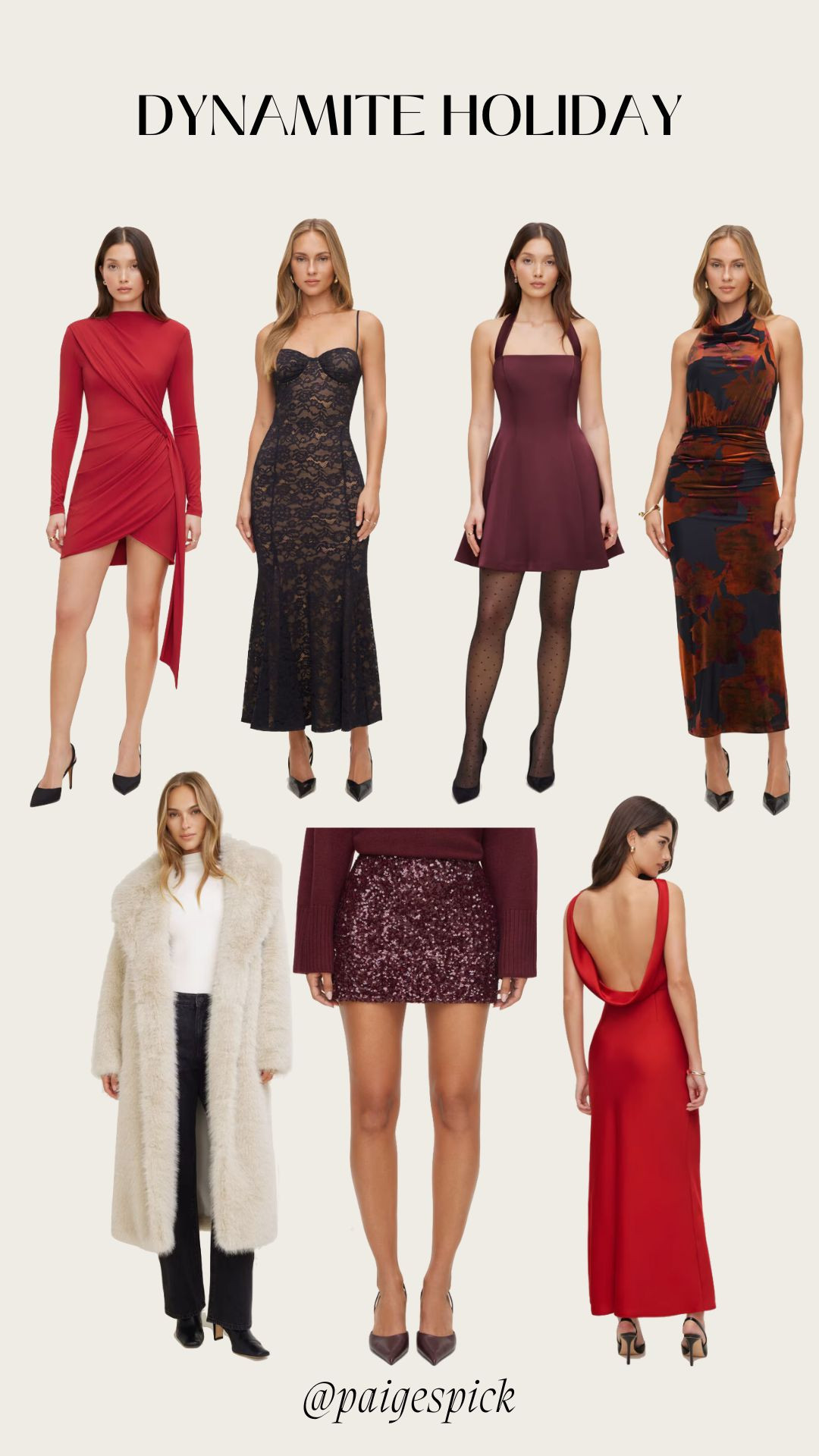 Rounded up my favorite Dynamite holiday party looks — sparkly dresses, chic satin pieces, and the dreamiest fur coat for all your festive nights out 🎁💋

Some of these are from the Dynamite x Elsa Hosk Collection (yes, THE Victoria’s Secret Angel 👏), and they’re beyond stunning for any holiday event — from cocktail parties to NYE.

Tap to shop my Dynamite holiday partywear edit on LTK before these bestsellers sell out! 🖤

#holidaypartyoutfits #dynamiteclothing #elsahosk #holidaystyle2025 #partyoutfitideas #nyedress #holidaydresses #ltkholiday #ltkfashion #ltkfinds #holidaypartylook #festivestyle #holidayoutfitinspo #glamseason 

 #LTKcanada #LTKwinter #LTKholiday