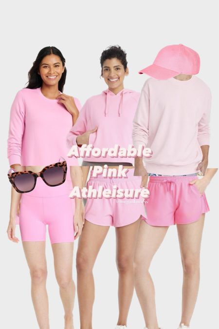Pink, athleisure, weekend, gym shorts, bike shorts, Target, midsize, petite 

#LTKfitness #LTKtravel #LTKxTarget