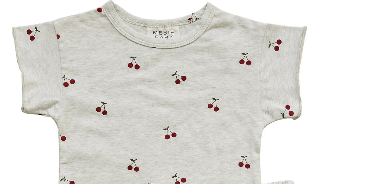 Cherries Short Set | Mebie Baby