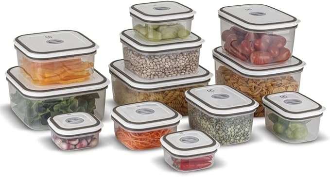 Electrolux, Pote Hermetico, 12 unidades, A23122901, cinza | Amazon (BR)