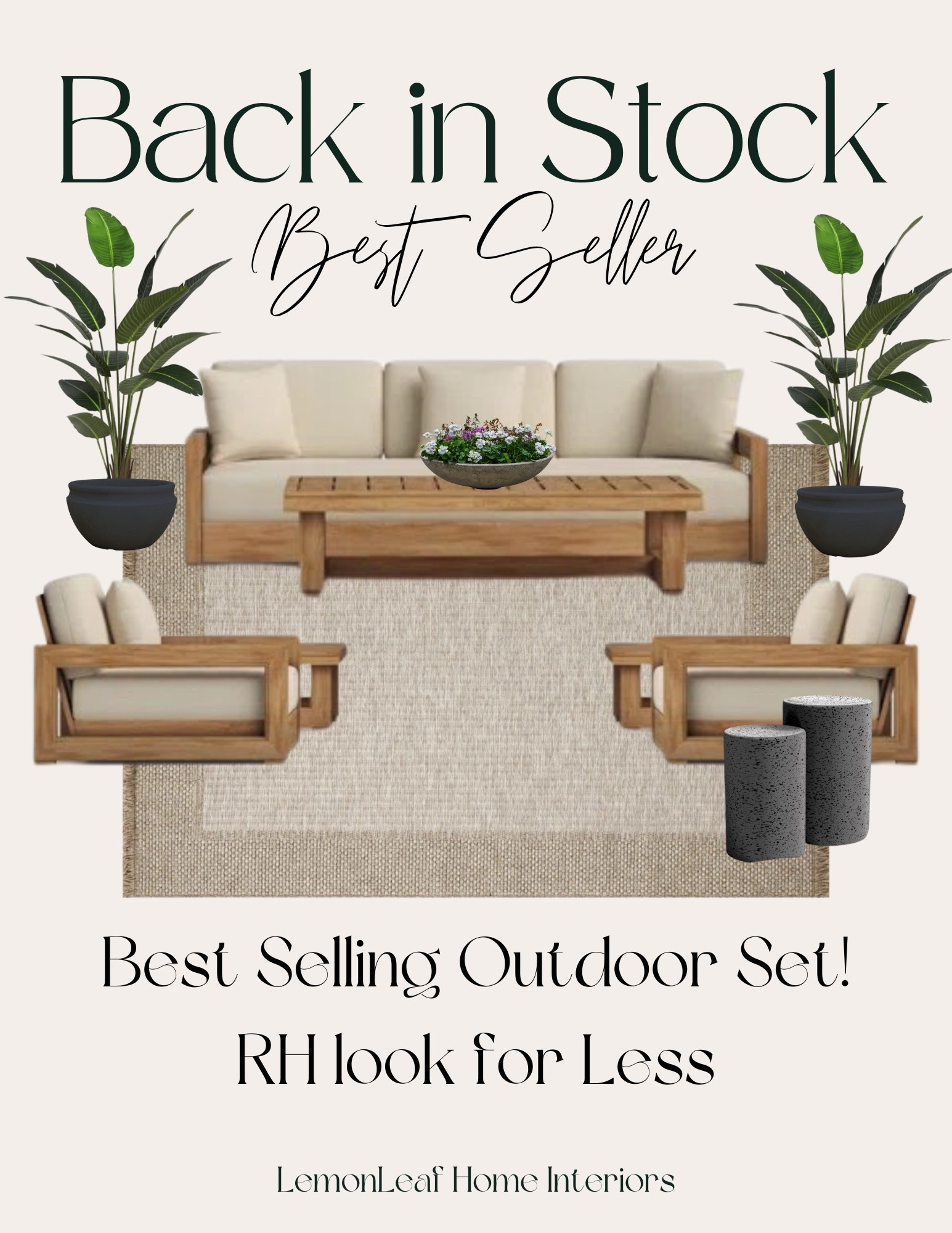 Best selling outdoor furniture. RH look with a wayfair price!


#LTKHome #LTKSeasonal #LTKSaleAlert