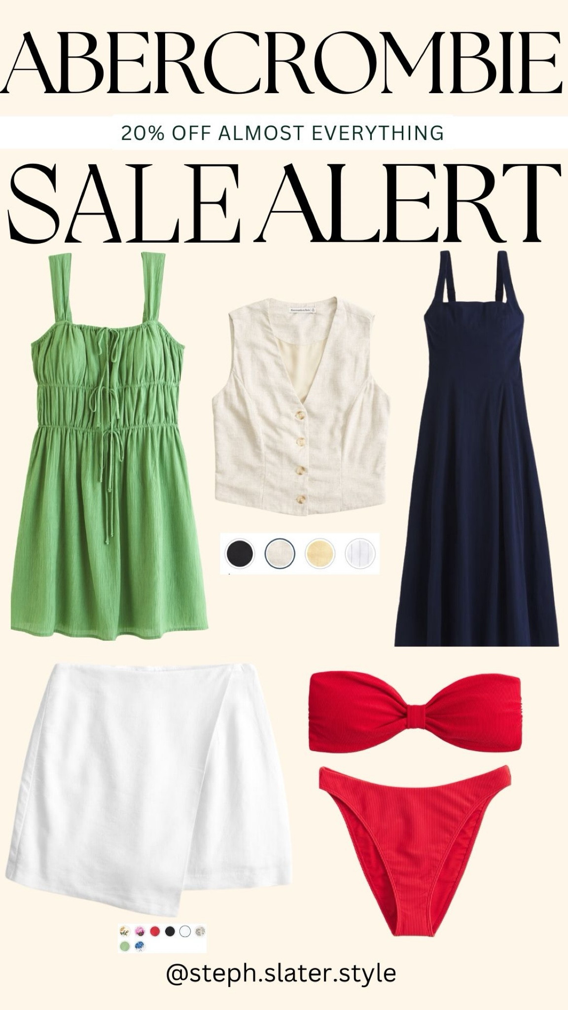 Abercrombie summer sale alert! 20% off almost everything! 

#LTKSeasonal #LTKSaleAlert #LTKStyleTip