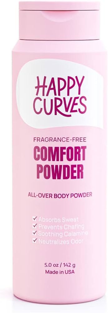 Comfort Powder: Talc Free Anti Chafe Body & Foot Powder Deodorant to Control Underboob Sweat, But... | Amazon (US)