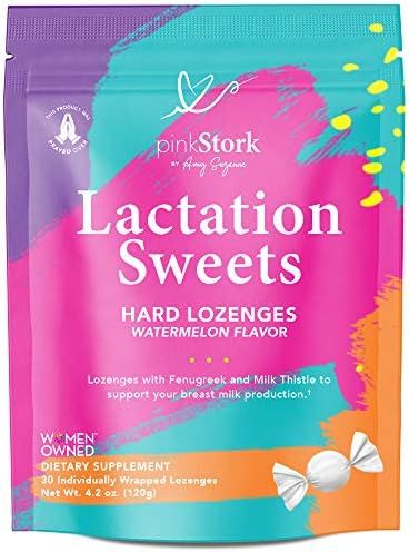 Pink Stork Lactation Sweets: Watermelon Lactation Sweets to Support Breast Milk Production + Supp... | Amazon (US)