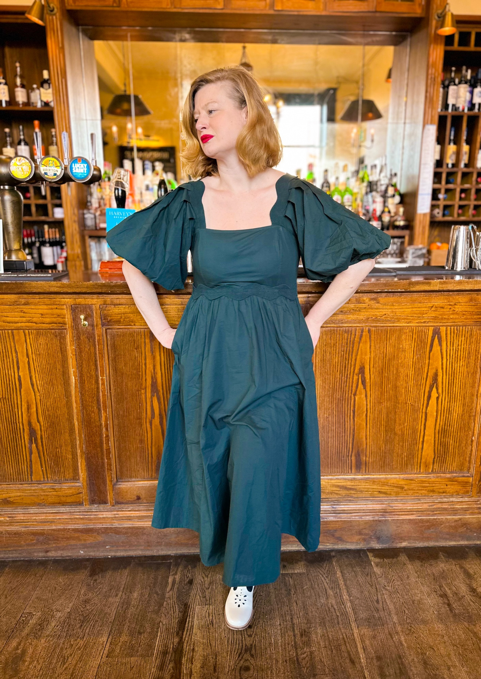 At the pub 💚

#LTKFashionMonth #LTKspring #LTKmidsize
