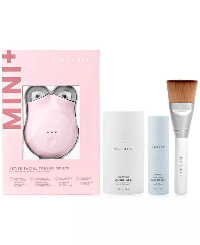 NuFACE 4-Pc. Mini+ Starter Set - Sandy Rose - Macy's | Macy's