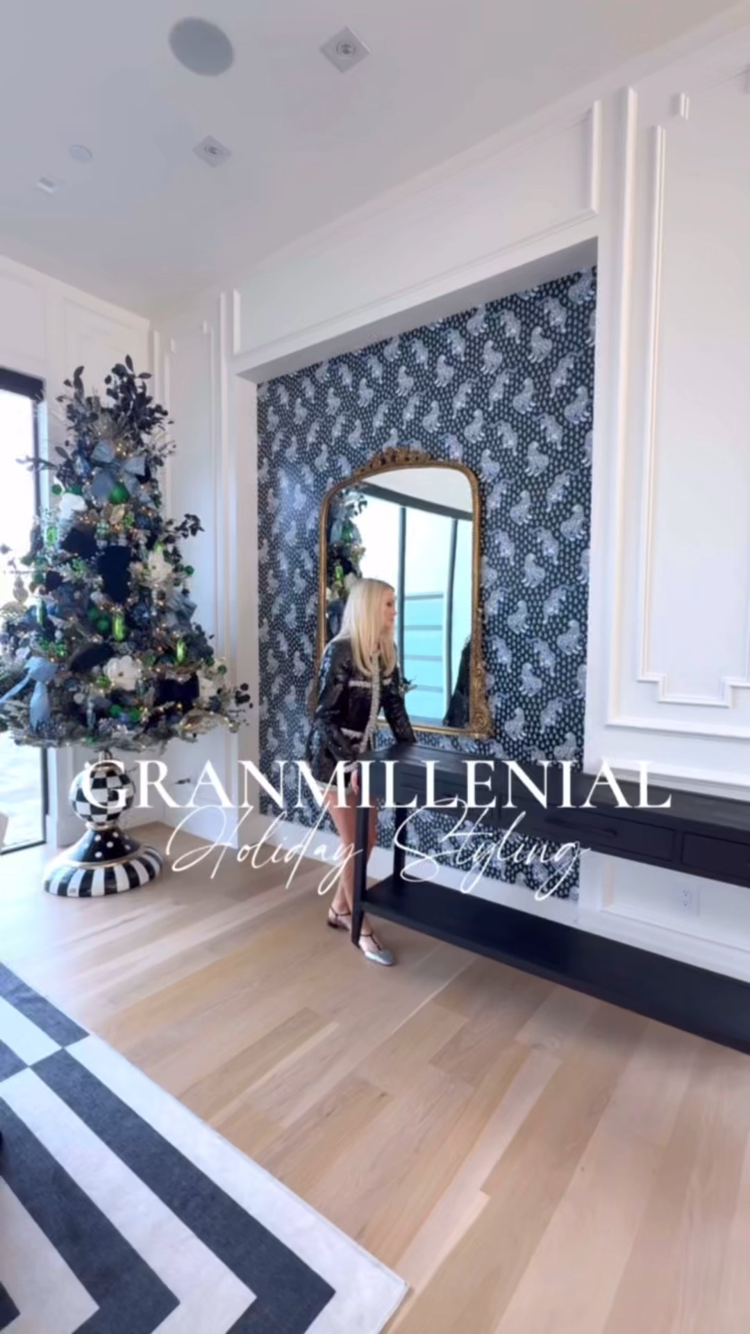 Grandmillennial holiday decor!! Style my space with me!

#LTKHome #LTKHoliday #LTKSeasonal