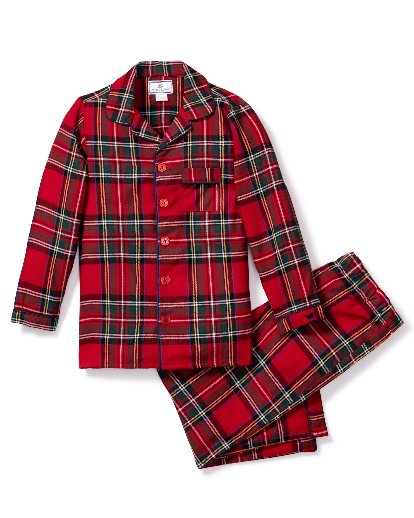 Children's Imperial Tartan Pajama Set | Petite Plume