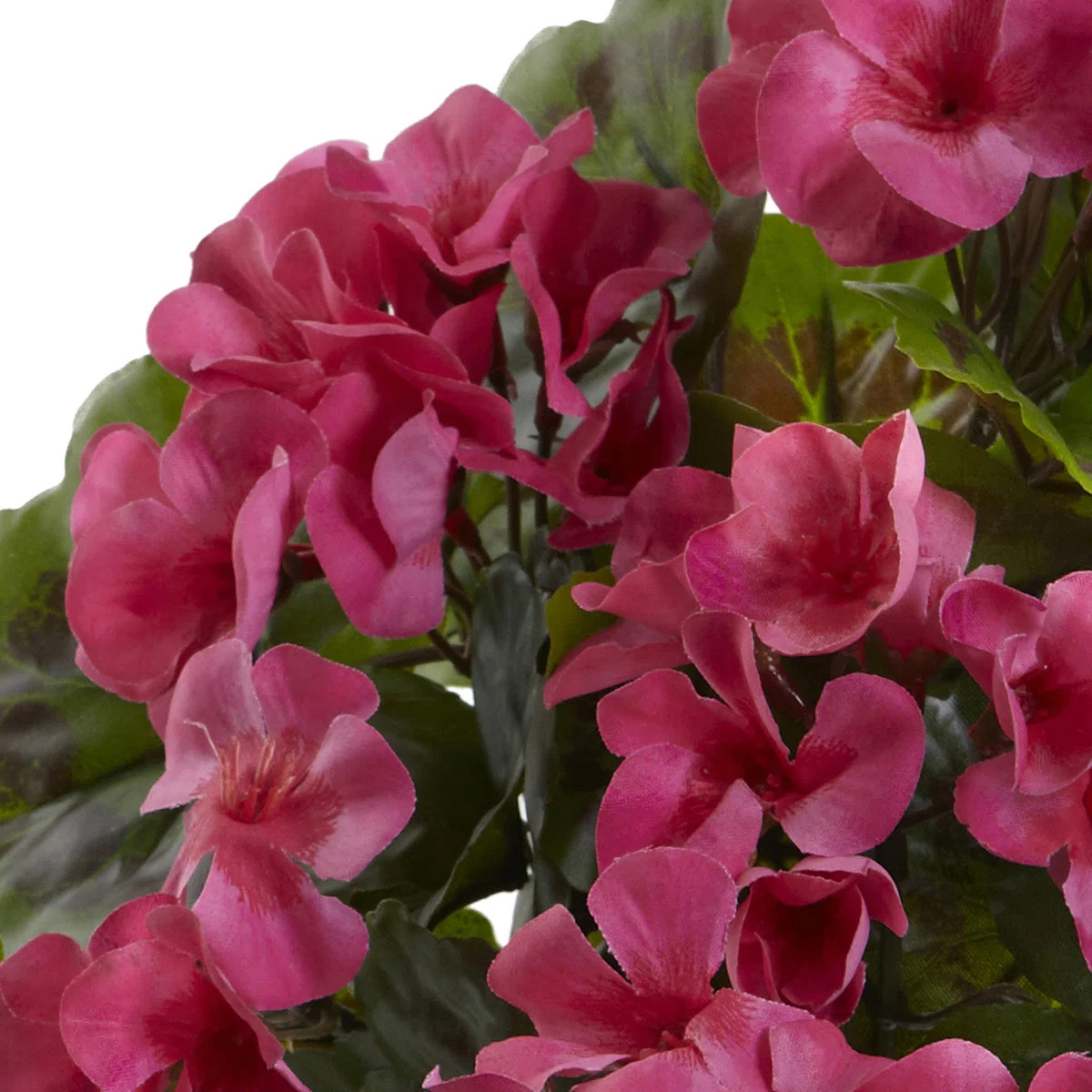 Geranium Artificial Bush UV Resistant (Indoor/Outdoor) (Set of 4) | Wayfair North America