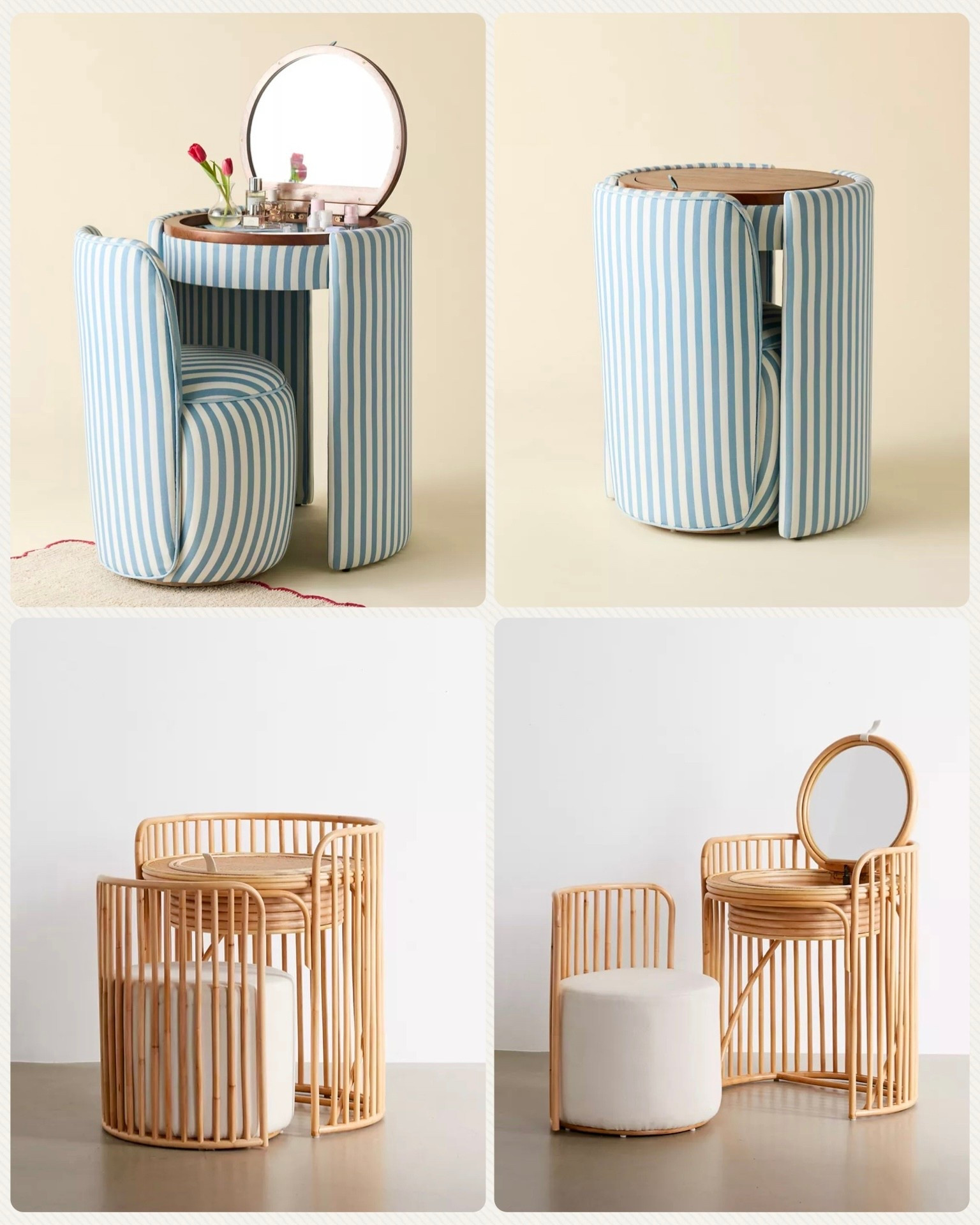 Loving these darling makeup or jewelry stations! 

#decor #homedecor #furniture 

#LTKHome