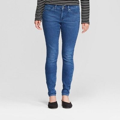 Women's Mid-Rise Skinny Jeans - Universal Thread™ Medium Wash | Target
