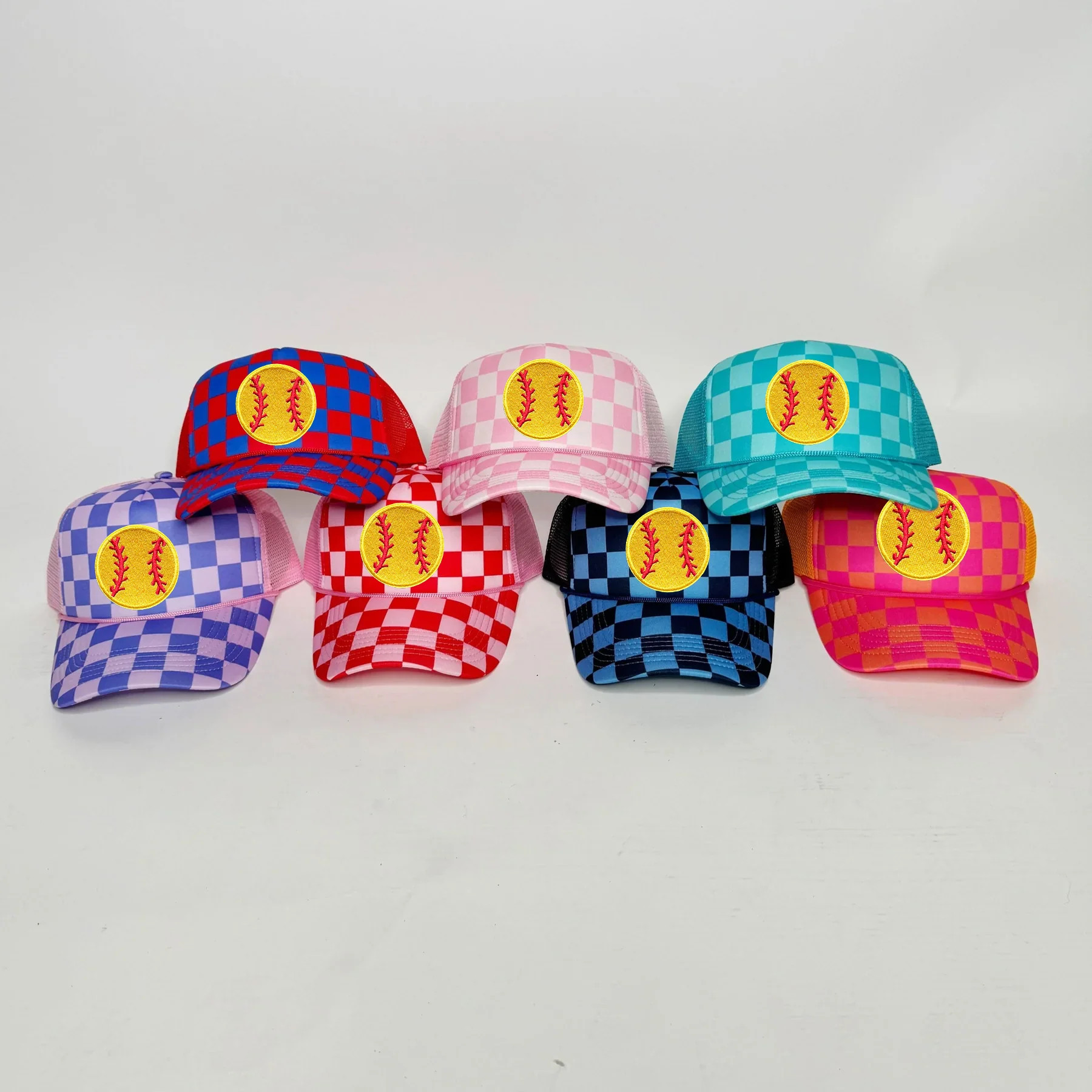 Softball Patch Trucker Hat | Poppy & Pine