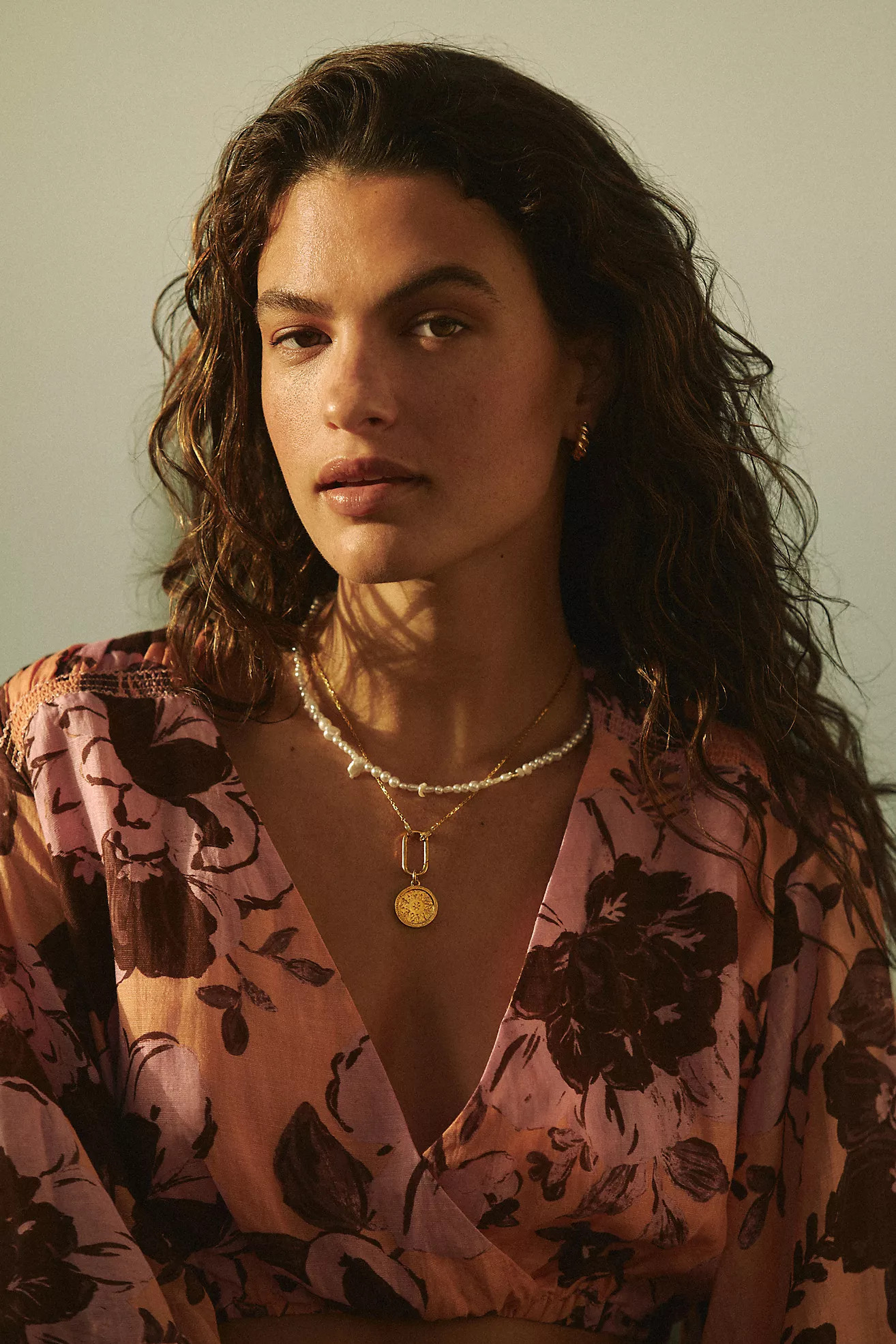 Delicate Coin Necklace | Anthropologie (US)