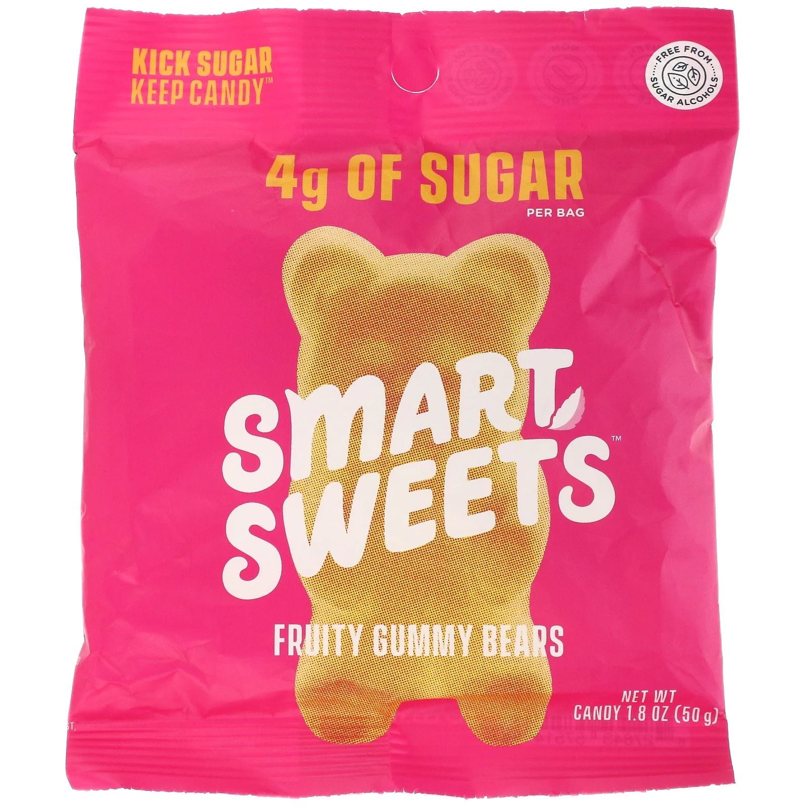Smart Sweets Fruity Gummy Bears Candy, 1.8 oz | Walmart (US)