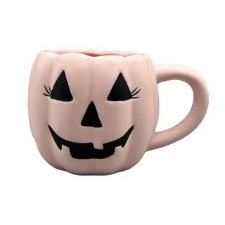 5.5" Light Pink Jack-O-Lantern Mug by Celebrate It™ | Michaels | Michaels Stores