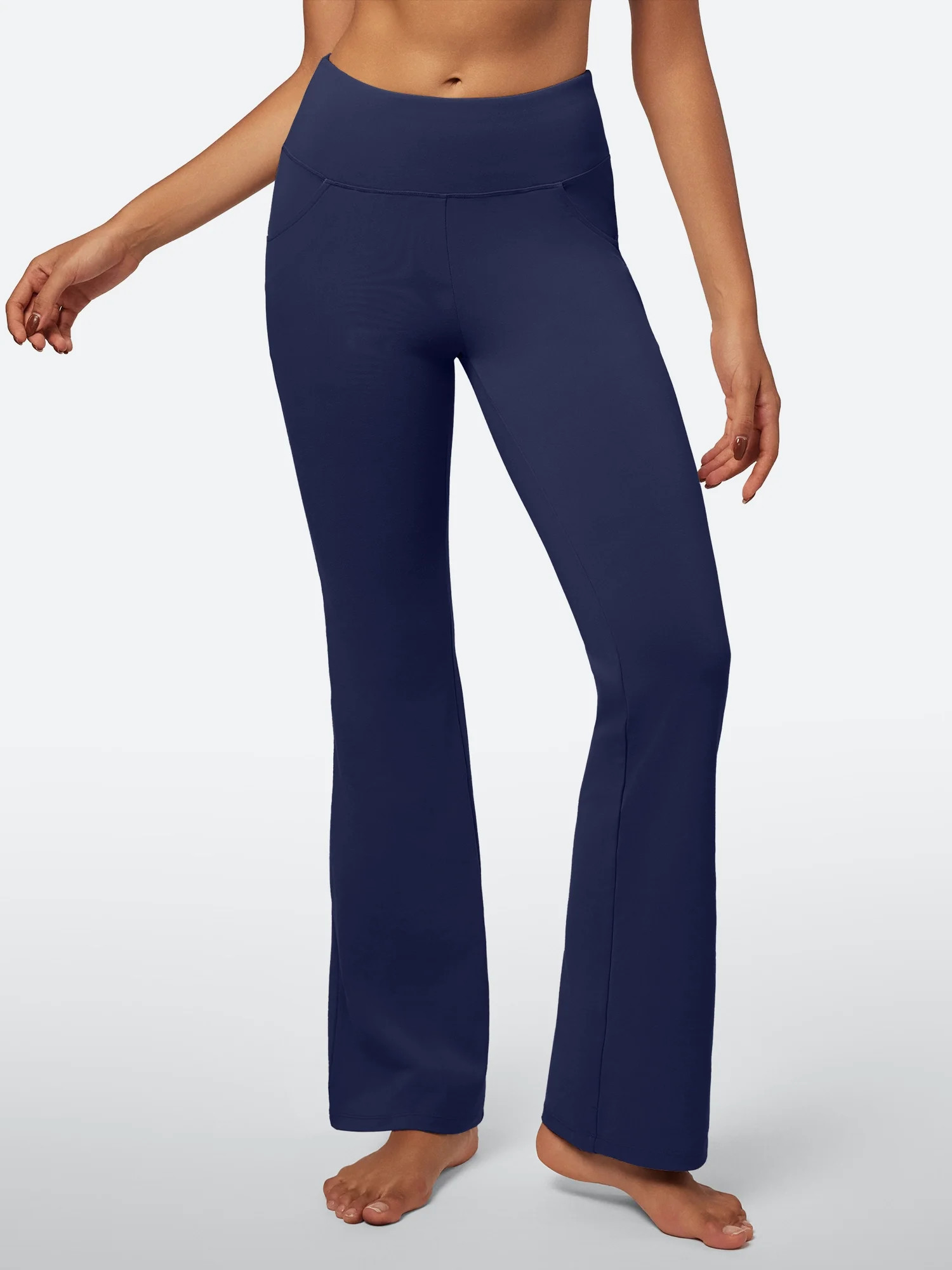 Women's Flare Yoga Pants with 4 Pockets and Bootcut | IUGA