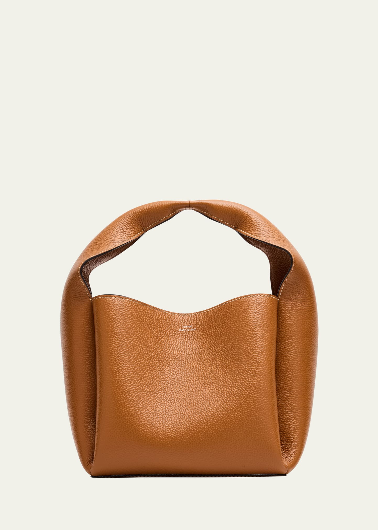 Toteme Bucket Bag in Pebble Grain Leather | Bergdorf Goodman