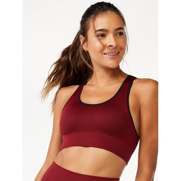 Love & Sports Women's Seamless Sofia Sports Bra - Walmart.com | Walmart (US)