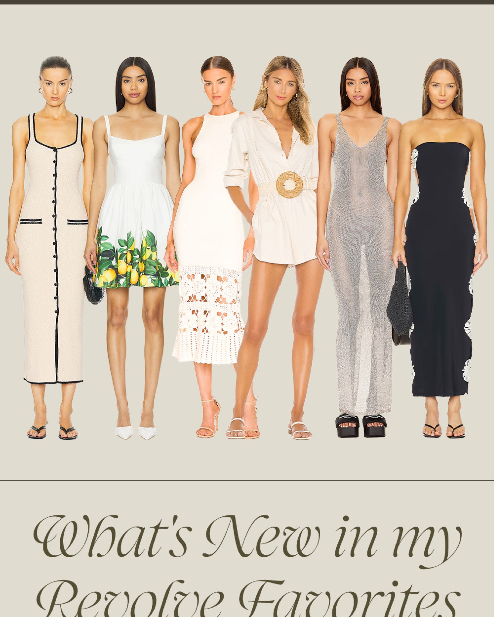 My revolve favorites rn 🥵🥰