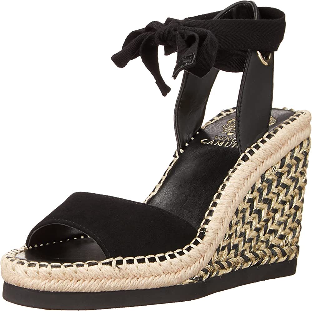 Vince Camuto Women's Footwear Bendsen Espadrille Wedge Sandal | Amazon (US)