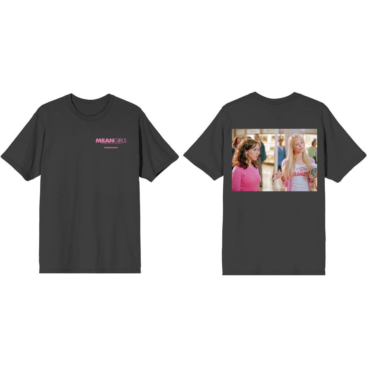 Mean Girls Movie Men's Regina George & Gretchen Wieners Black Graphic T-Shirt | Target