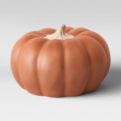 Large Ceramic Pumpkin Orange - Threshold&#8482; | Target