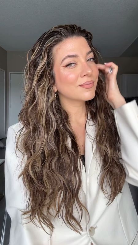 How to achieve the wet glossy hair look. Date night, special event, hairstyle, hair products, mousse, beach waver, hair oil 

#LTKbeauty #LTKwedding #LTKeurope