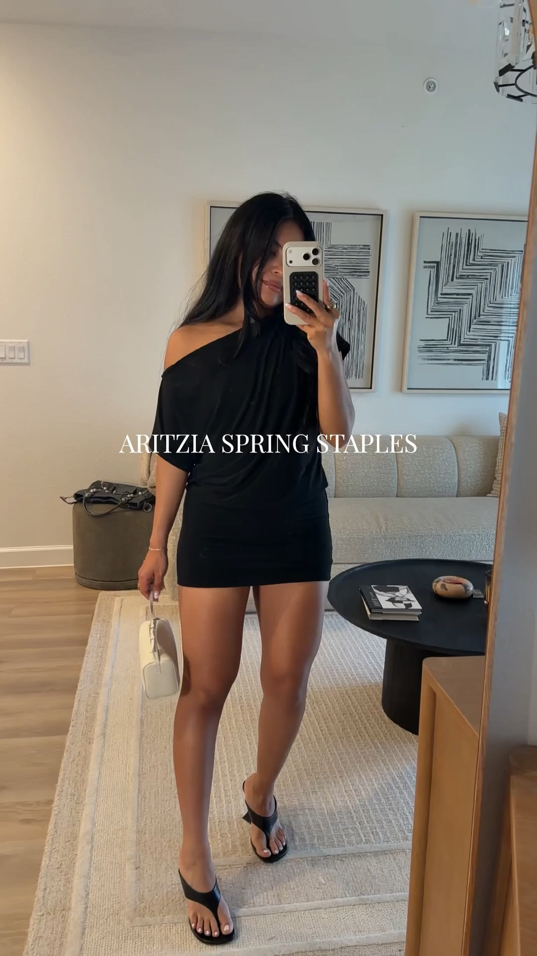 Recent pick ups from aritzia! Size XS dress, 4 set + medium denim jacket!