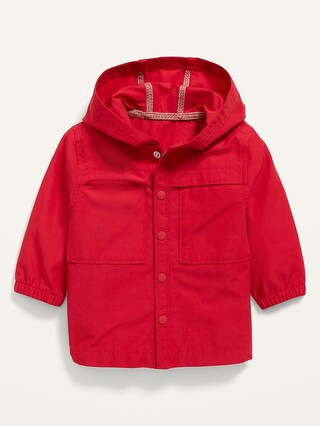 Unisex Hooded Hybrid Shacket for Baby | Old Navy (US)