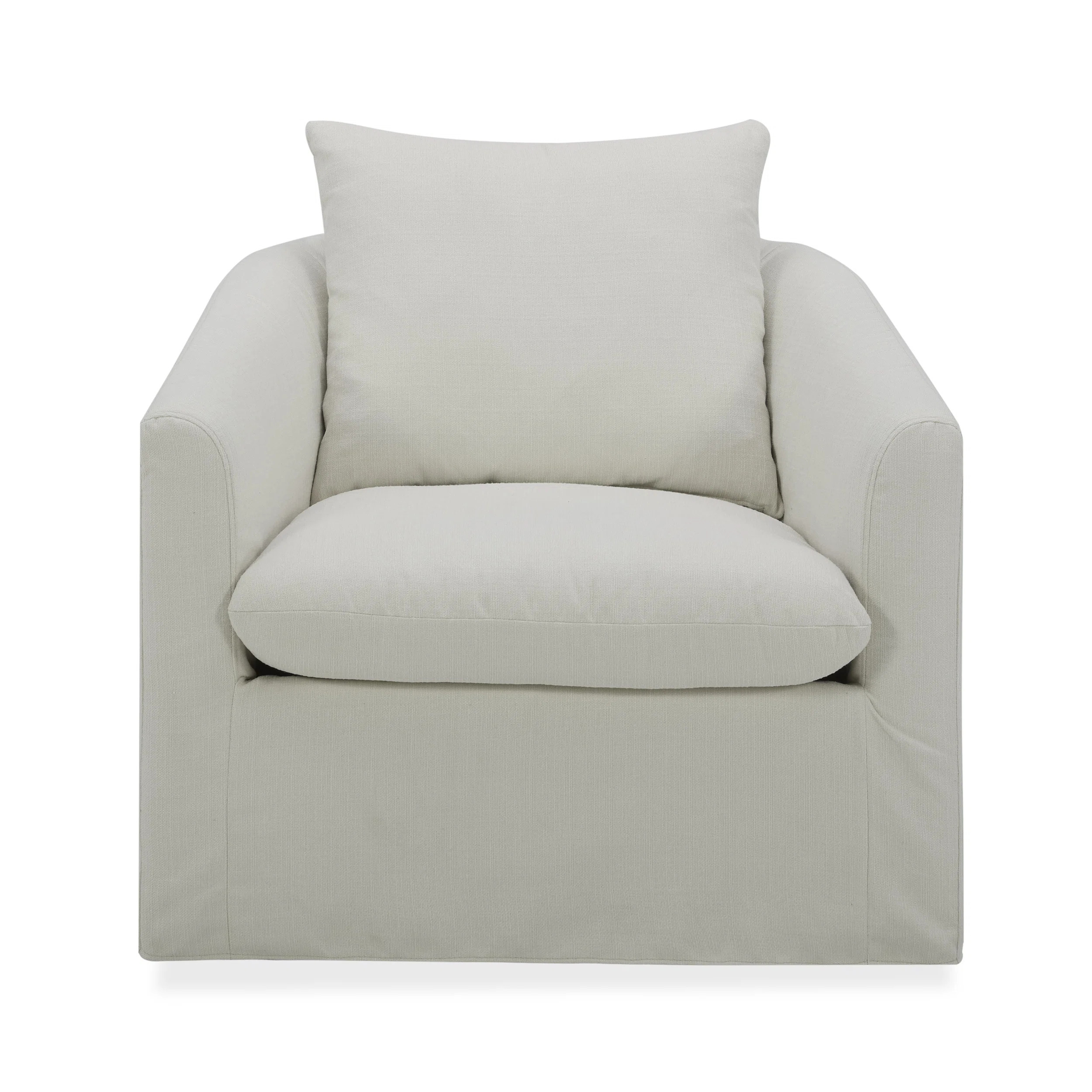 Menta Upholstered Swivel Barrel Chair | Wayfair North America