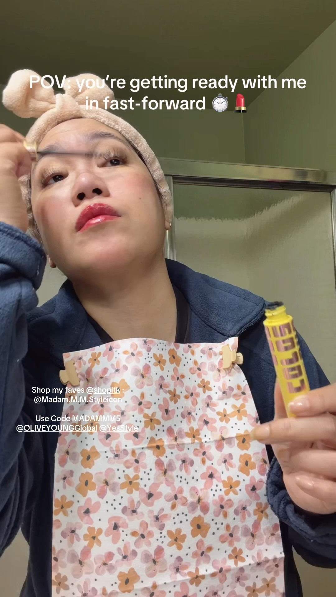 POV: you’re getting ready with me in fast-forward ⏱️💄
Fresh skin, soft glam, glossy lips — no gatekeeping, just favorites I reach for every time 🤍
👁️Contacts & Eye Care
• ACUVUE OASYS MAX 1-Day Multifocal
• Bausch + Lomb Biotrue Solution
• Refresh Plus Lubricant Eye Drops

🧴 Skincare Prep
• CeraVe Moisturizing Cream
• Torriden Dive-In Serum
• Eliré Eye Cream
• Tatcha Kissu Lip Mask
• StriVectin Peptight Neck Serum Roller
• d’Alba White Truffle First Spray Serum

☀️Base & Glow
• TIRTIR Sunscreen SPF 50
• TIRTIR Cushion Foundation
• Chanel Loose Powder

🎨 Color & Glam
• Chanel Eyeshadow
• Hermès Blush
• Anastasia Beverly Hills Brow Freeze Gel
• Maybelline Colossal Bubble Mascara
• Colorgram Milk Bling Heartlighter #01 Peach

💄 Lips
• Dior Lipstick
• Unleash Bora Bora Lip Gloss

Shop my favorites & unlock exclusive discounts
LTK @shopltk: @Madam.M.M.Styleicon
Curated fashion, beauty & lifestyle finds you’ll love ✨

᯽ OLIVE YOUNG @OLIVE YOUNG Global Discount Code: MADAMMM5
https://global.oliveyoung.com/if/rd?su=WM6OKIL5
᯽ YesStyle @YesStyle Discount Code: MADAMMM5
https://ystyle.co/HyCc
Save this for your next GRWM 💋
Join me on TikTok LIVE every weekend ✨
GRWM, beauty talk, real-time glam & all the vibes 💄💬
See you live 💕
#GRWM #LTK #kbeauty #affiliate #oliveyoungaffiliate #yesstyleaffiliate #POVGRWM #GRWMtimelapse #TikTokLive
#WeekendLive #LiveGRWM
#LuxuryBeauty #KBeautyRoutine
#GlassSkinRoutine #SoftGlam
#TIRTIRCushion #ChanelBeauty
#DiorLipstick #HermesBlush
#BeautyCreator #MakeupRoutine #madammmstyleicon 

#LTKBeauty #LTKgrwm #LTKselfcare