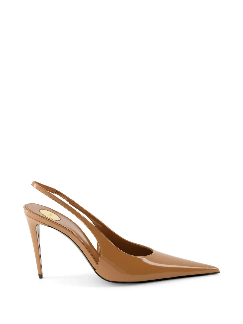 Saint Laurent Guermantes pointed-toe Pumps | Neutrals | FARFETCH | Farfetch Global
