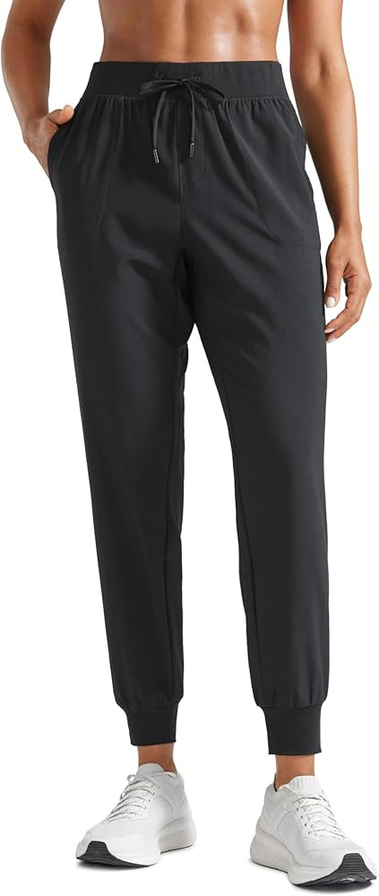 CRZ YOGA Women's Lightweight Workout Joggers 27.5" - Travel Casual Outdoor Running Athletic Track... | Amazon (US)