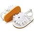 Infant Baby Girls Summer Sandals with Flower Soft Sole Newborn Toddler First Walker Crib Dress Sh... | Amazon (US)