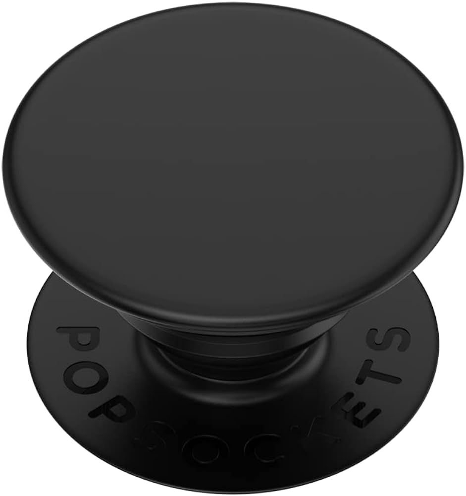 POPSOCKETS Phone Grip with Expanding Kickstand, PopSockets for Phone - Black | Amazon (US)
