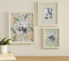 Morris & Co. Sculpted Resin Frames, Set of 3 | Pottery Barn Kids