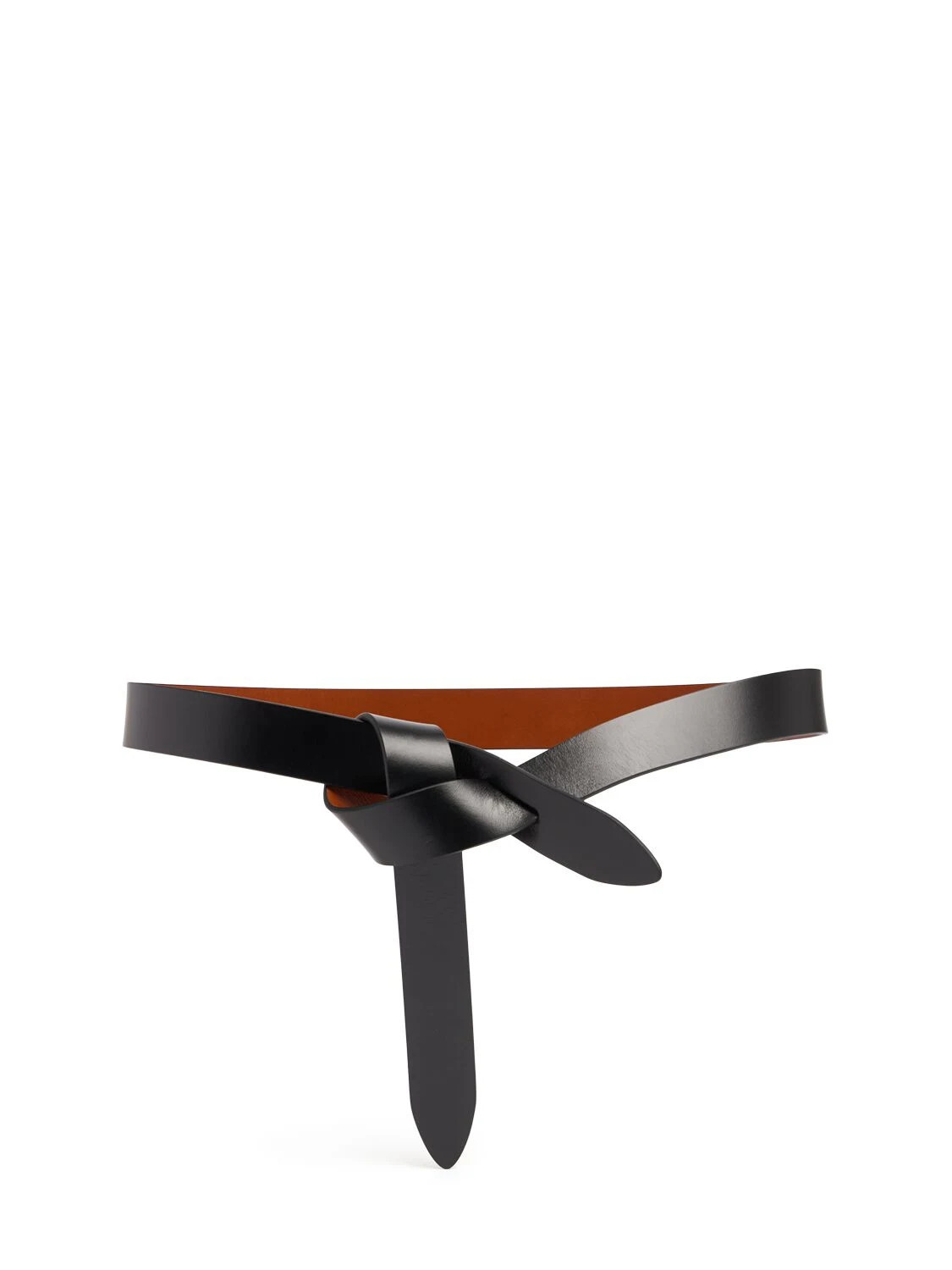 3cm Lecce Reversible Leather W/ Bow Belt | Luisaviaroma