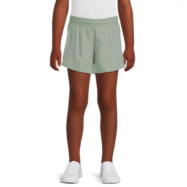 Athletic Works Girls Running Shorts, Sizes 4-18 & Plus | Walmart (US)