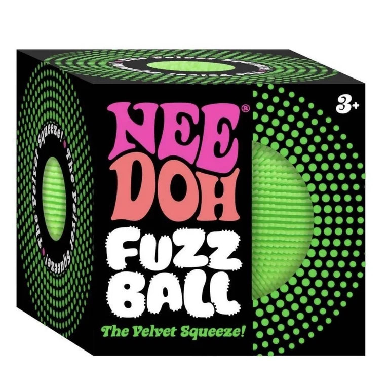 NeeDoh Fuzz Ball , 1 RANDOM COLOR CHOSEN, STRESS BALL RELIEVE, SENSORY FIDGET | Walmart (US)