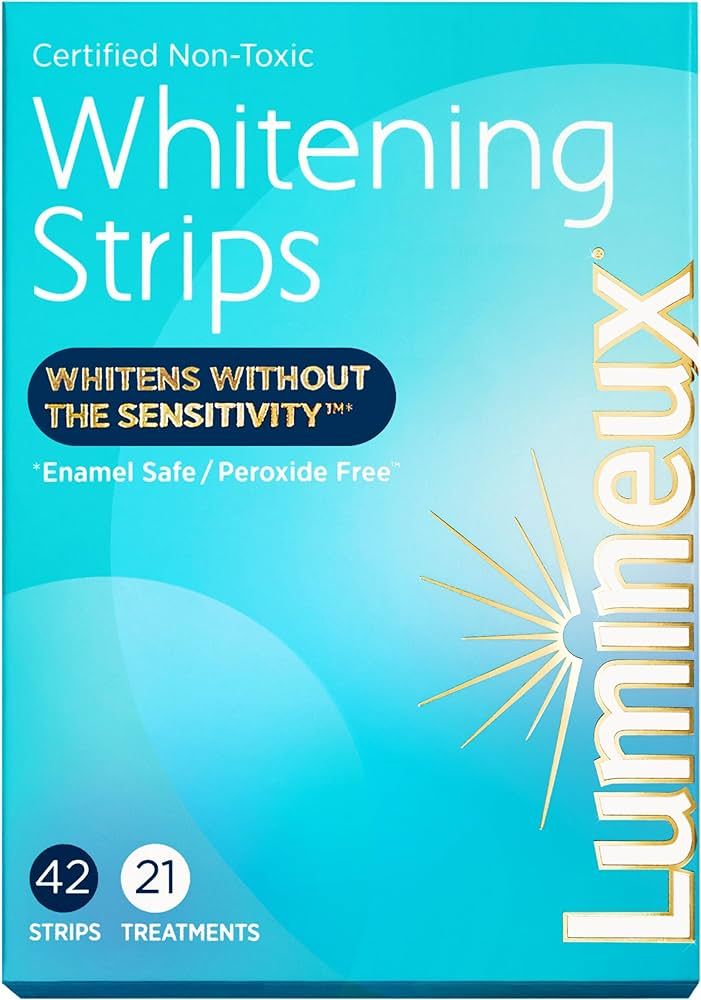 Lumineux Teeth Whitening Strips 21 Treatments - Enamel Safe for Whiter Teeth - Whitening Without ... | Amazon (CA)